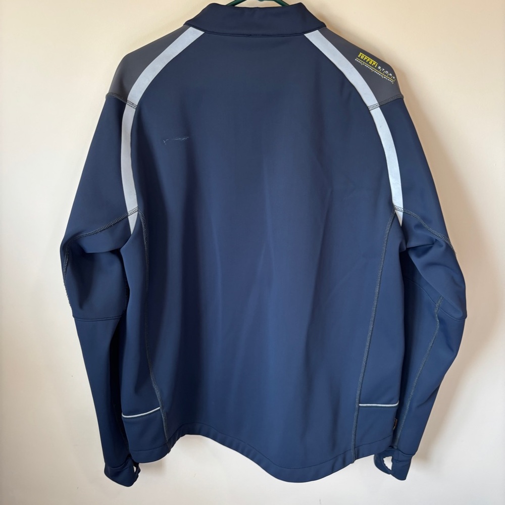 Ferrari Soft Shell Performance Jacket Limited Edition Blue & Grey - Picture 2 of 12